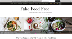 Desktop Screenshot of fakefoodfree.com