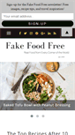 Mobile Screenshot of fakefoodfree.com